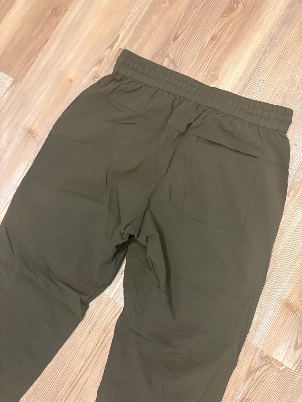 lululemon athletica Olive Green Cropped jogger Cargo Pants